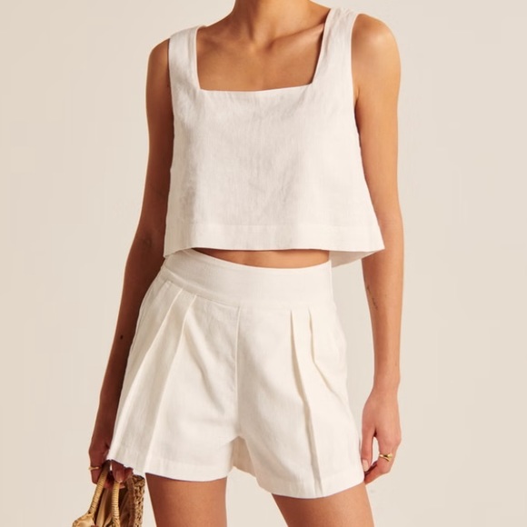 Abercrombie & Fitch Other - Abercrombie Linen Set - M top S bottom